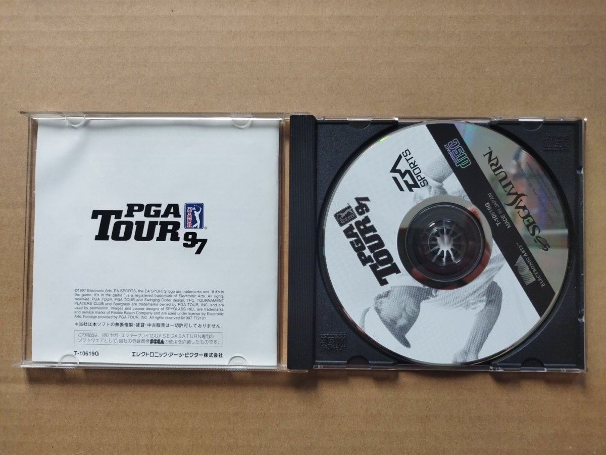 画像3: PGA TOUR 97 箱説有 SSセガサターン【4h2】 (3)