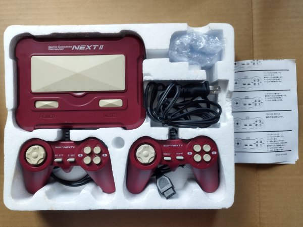 ゲームカセットコンピューター ネクストII ファミコン互換機【2f2-2