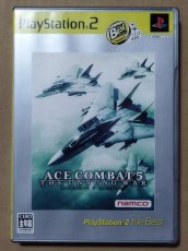 画像1: エースコンバット5　ジ・アンサング・ウォー　ベスト版　箱説有　PS2プレイステーション【7h9】 (1)