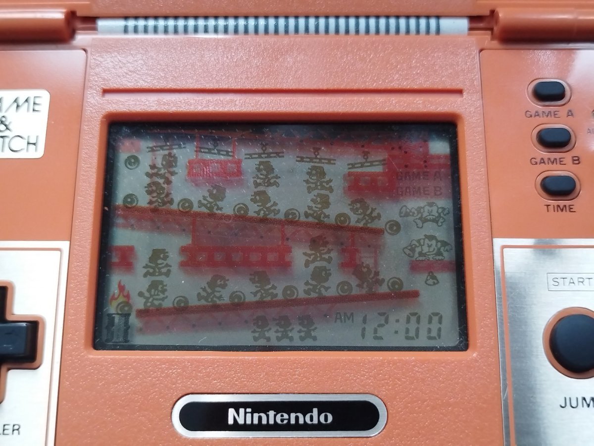 画像8: ドンキーコング　DONKEY　KONG　箱説無　 ゲームウォッチ【5m6】 (8)