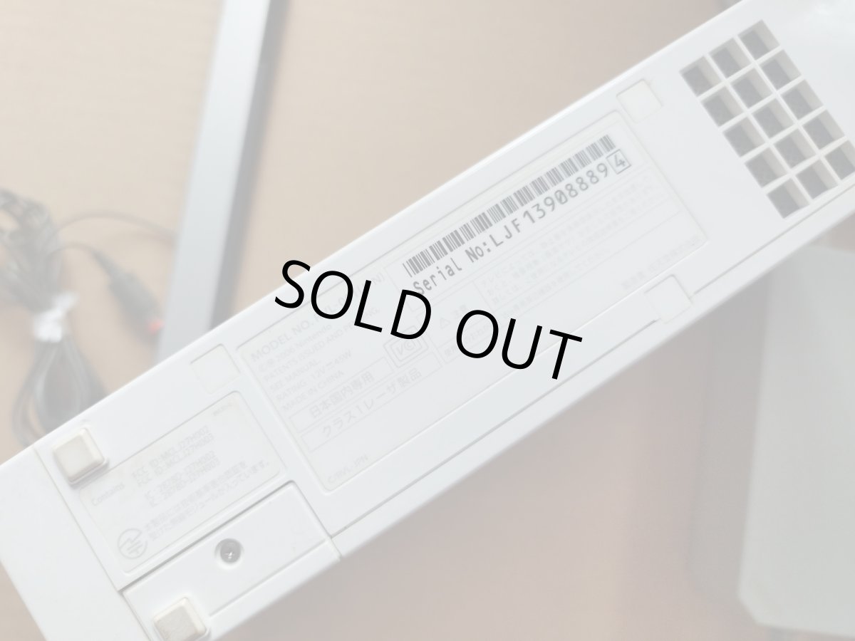 画像2: wii本体　白　RVL-001　箱説無　wiiウィー【2f2-3】 (2)