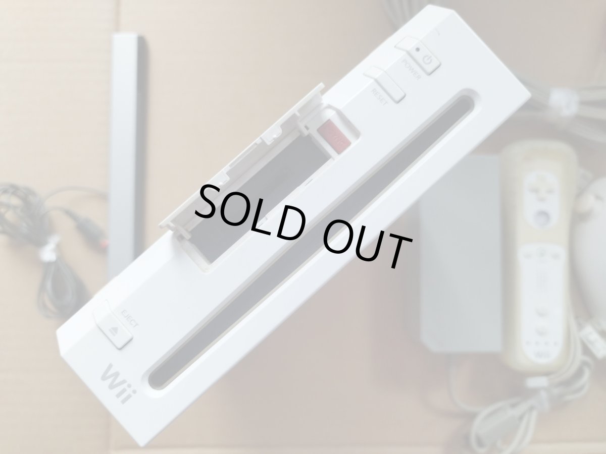 画像3: wii本体　白　RVL-001　箱説無　wiiウィー【2f2-3】 (3)