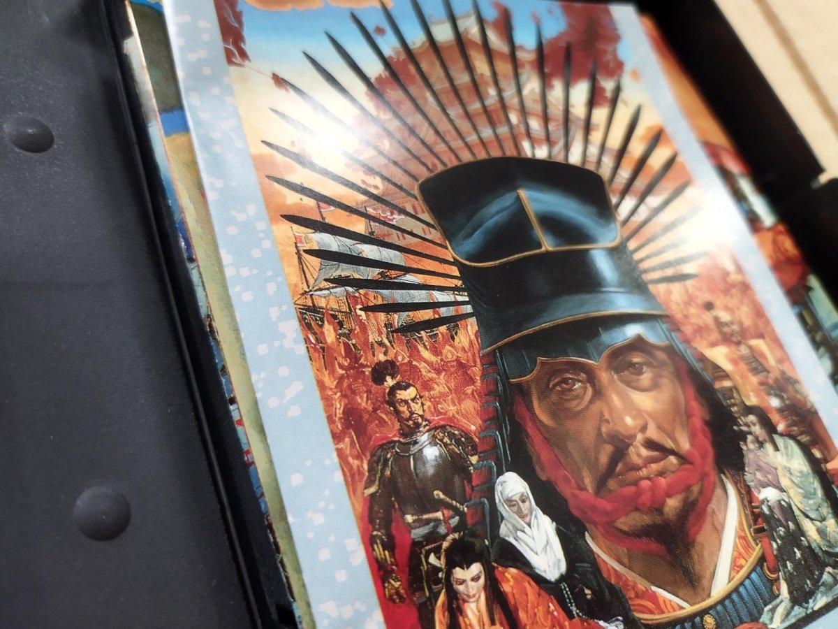 画像11: 【恐らく未使用】信長の野望 武将風雲録　葉書チラシ地図箱説無　FCファミコン【6h8】 (11)