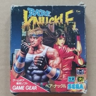 ベアナックル2/ゲームギア(GG)/中古/箱・説明書あり | ゲーム