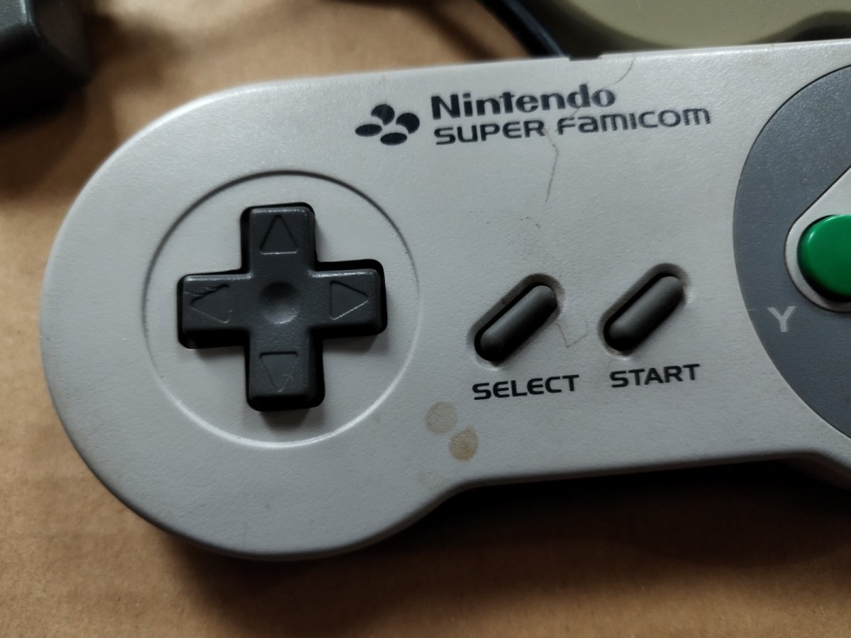 画像6: スーパーファミコン本体ACアダプターモノラルAVケーブルセット　箱説無　SFCスーパーファミコン 【3-4】 (6)