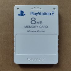 画像1: メモリーカード　セラミックホワイト　SCPH-10020　箱説無　PS2プレイステーション2【1-8】 (1)