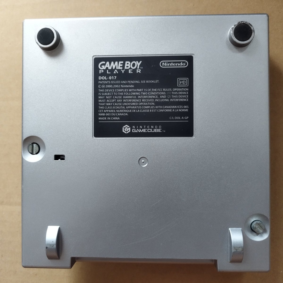 画像2: ゲームボーイプレーヤーシルバー　箱説無　GCゲームキューブ【9h7】 (2)