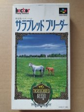 画像1: サラブレッドブリーダー　葉書箱説無　SFCスーパーファミコン【9m6】 (1)
