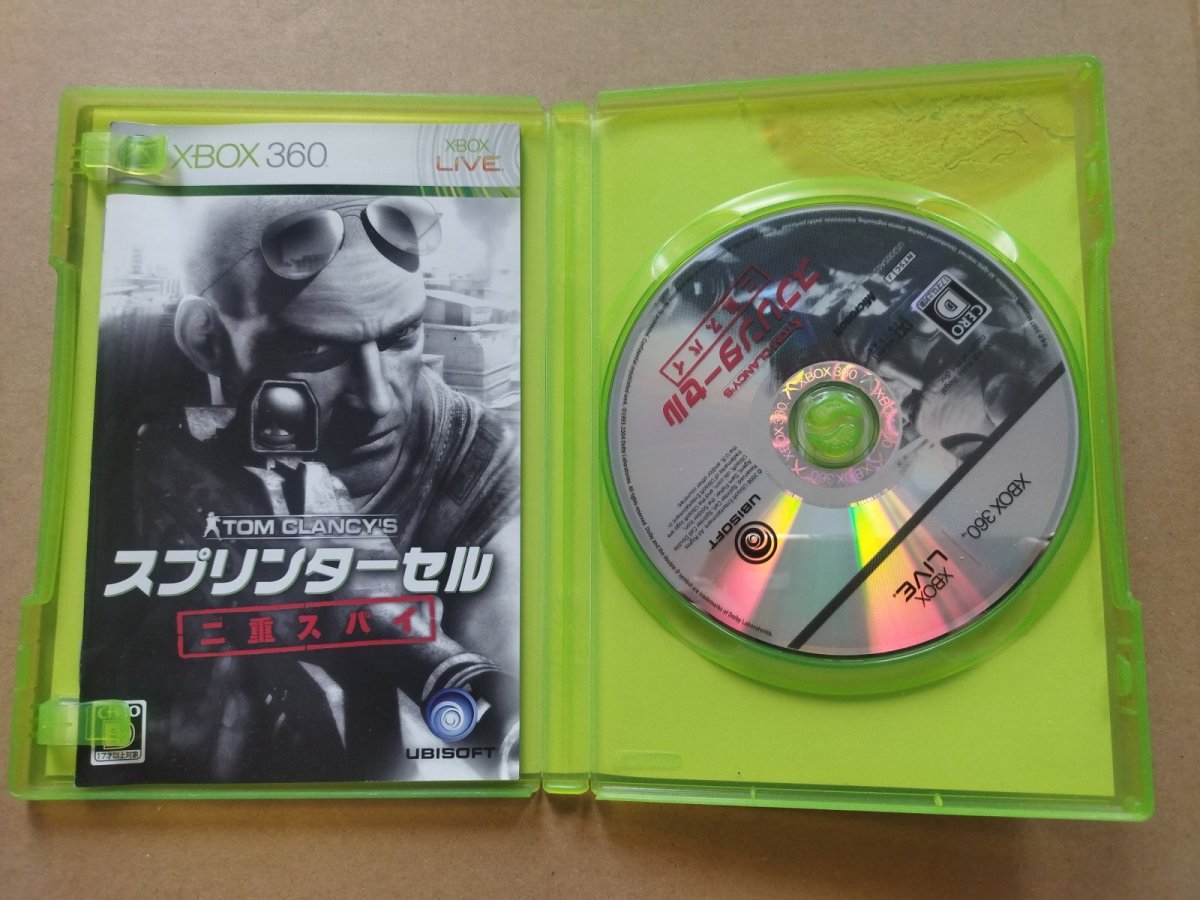 画像4: 【減額品】スプリンターセル 二重スパイ　箱説有　Xbox360【4h8】 (4)