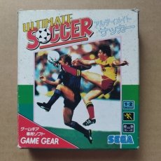 画像1: 【減額品】アルティメイトサッカー ギア　箱説有　GGゲームギア【6h1】 (1)