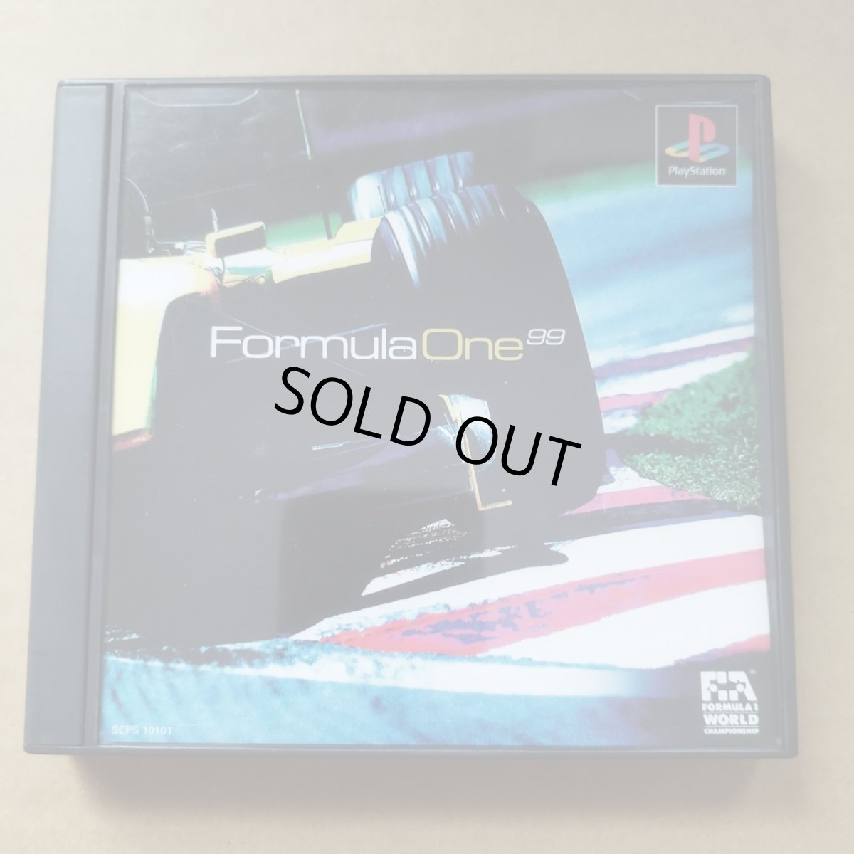 画像1: フォーミュラワン99　帯箱説有　PS1プレイステーション【7h6】 (1)