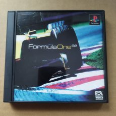画像1: フォーミュラワン99　帯箱説有　PS1プレイステーション【7h6】 (1)
