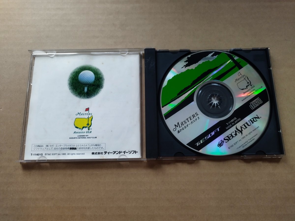 画像2: マスターズ遥かなるオーガスタ3 箱説有 SSセガサターン【7h5】 (2)