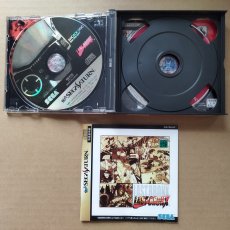 画像4: 【美品評価価格】ラストブロンクス　帯葉書シールチラシ技表箱説有　SSセガサターン【9h8】 (4)