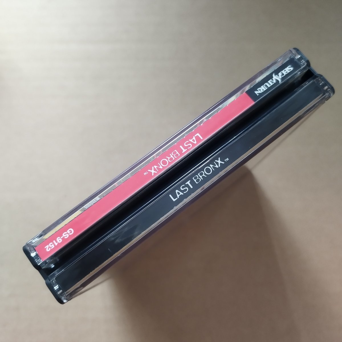 画像2: 【美品評価価格】ラストブロンクス 帯葉書シールチラシ技表箱説有 SSセガサターン【9h8】 (2)