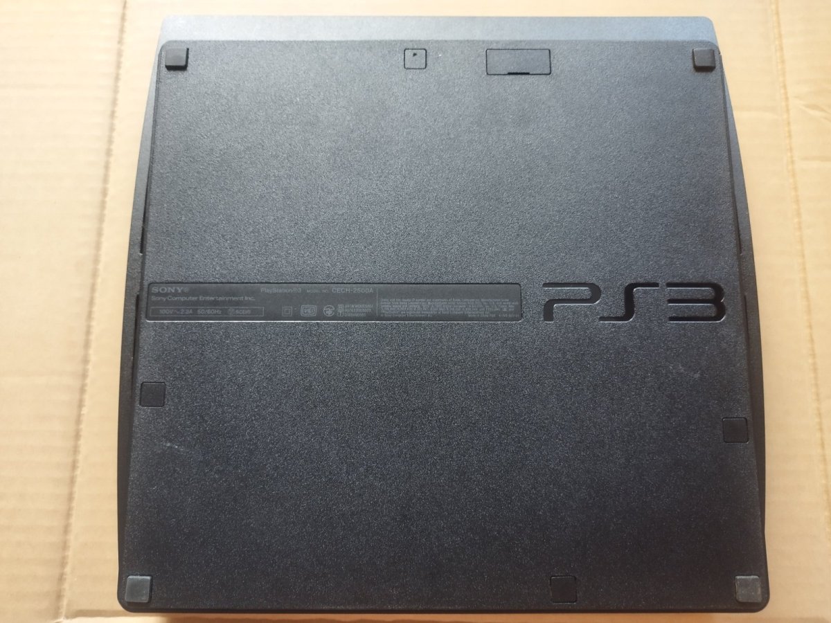 画像2: プレイステーション3本体　160GB　CECH‐2500A　チャコールブラック　箱説無　PS3プレイステーション3【3-3】 (2)