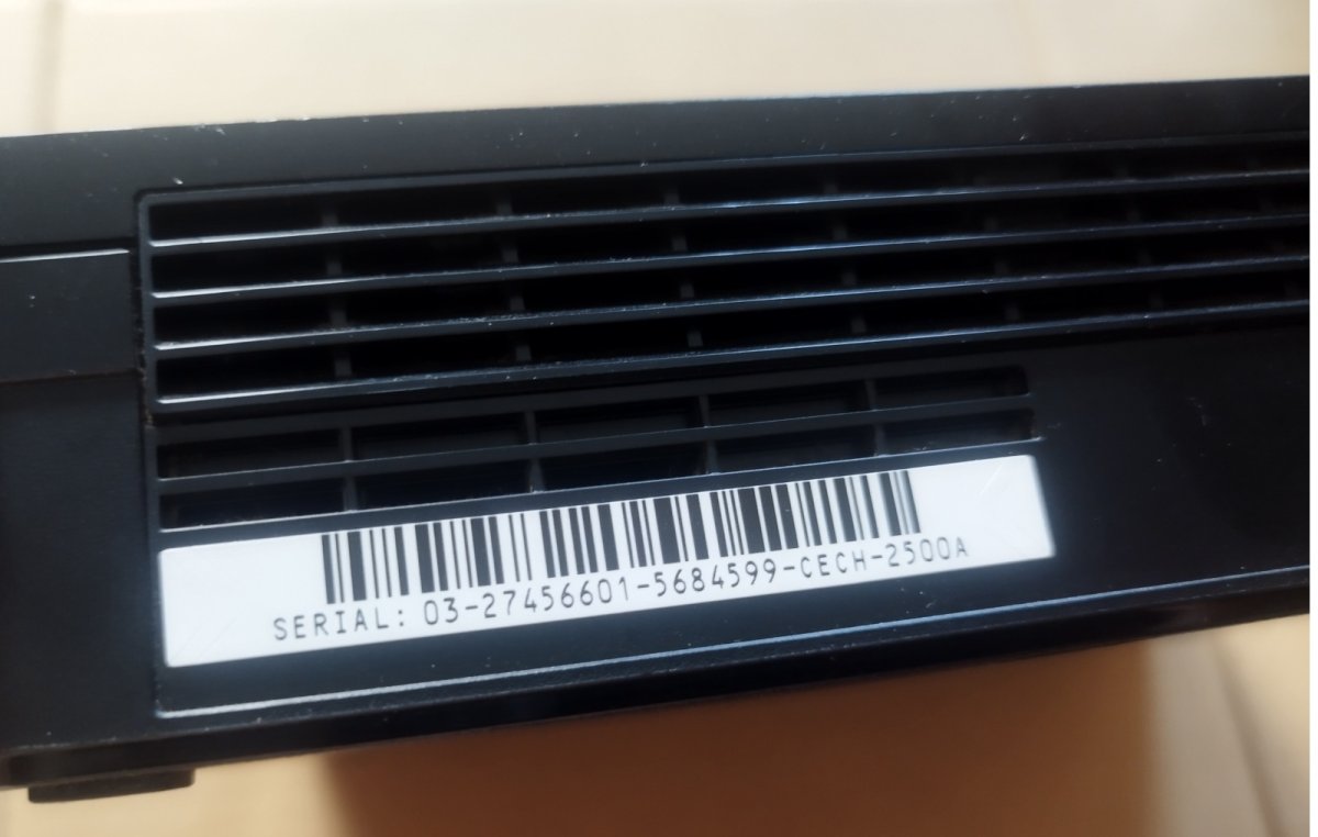 画像3: プレイステーション3本体　160GB　CECH‐2500A　チャコールブラック　箱説無　PS3プレイステーション3【3-3】 (3)