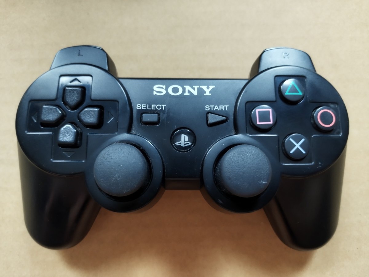 画像1: ワイヤレスコントローラ DUALSHOCK3 CECHZC2J　箱説有　PS3プレイステーション3【4h7】 (1)