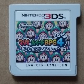 マリオ&ルイージRPG4 ドリームアドベンチャー 箱説無