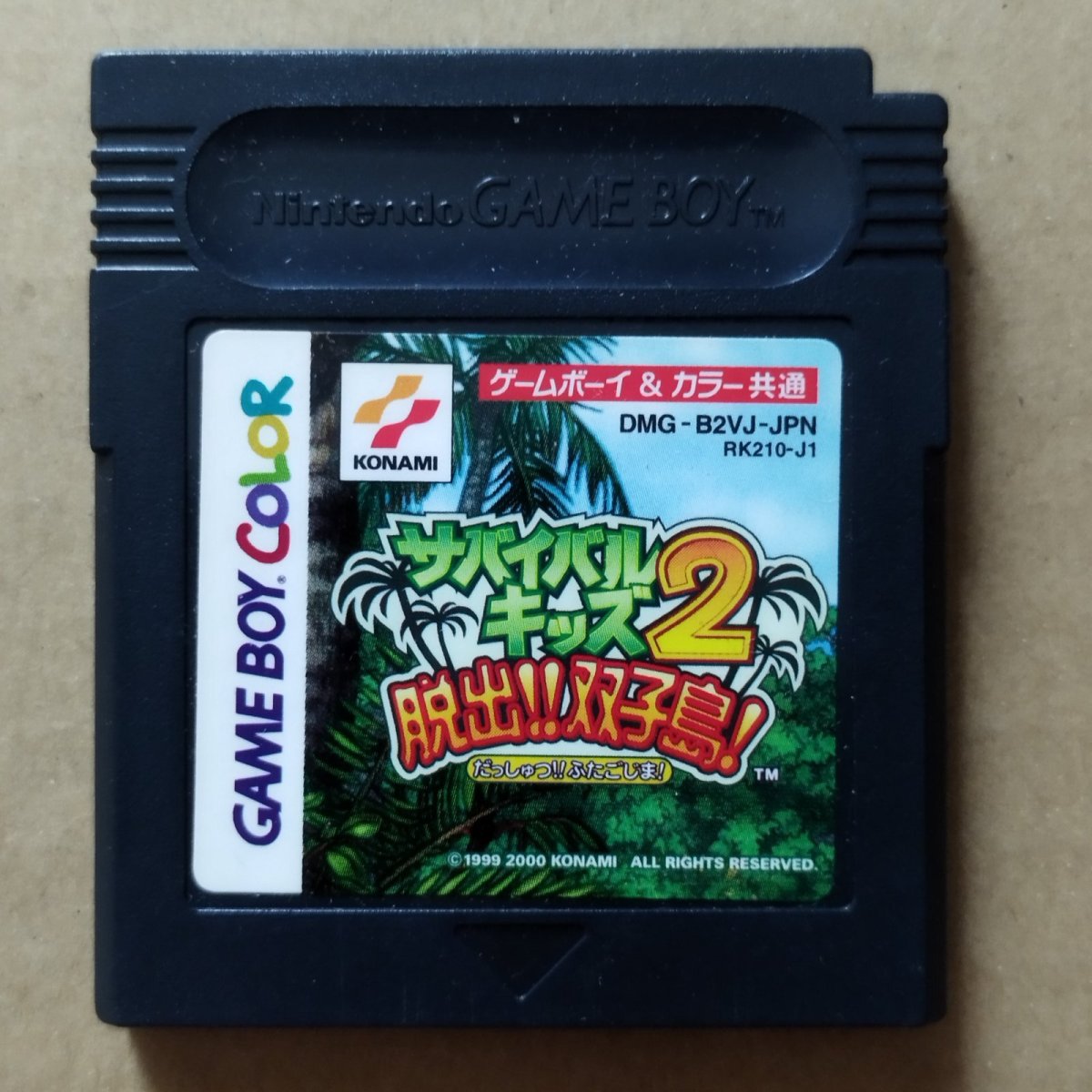 画像1: サバイバルキッズ2 〜脱出!!双子島!〜　箱説無　GBゲームボーイ【1】 (1)