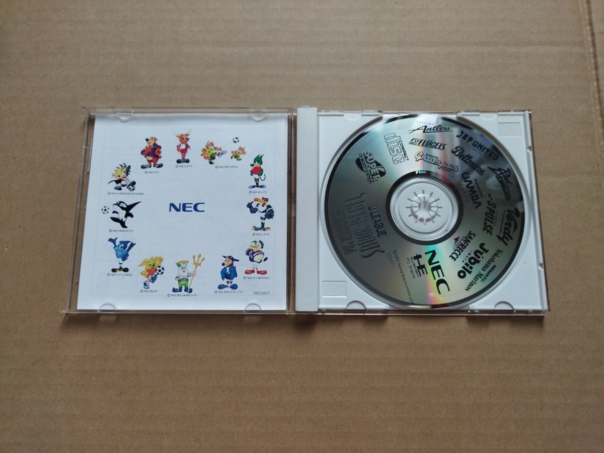 画像4: 【美品評価価格】Jリーグ トリメンダスサッカー '94　葉書箱説無　PCエンジン【4m5】 (4)