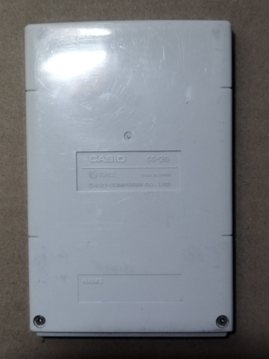 画像2: MONEY&BOMB マネー＆ボン CG-20　箱説無　LCD　【4m3】 (2)