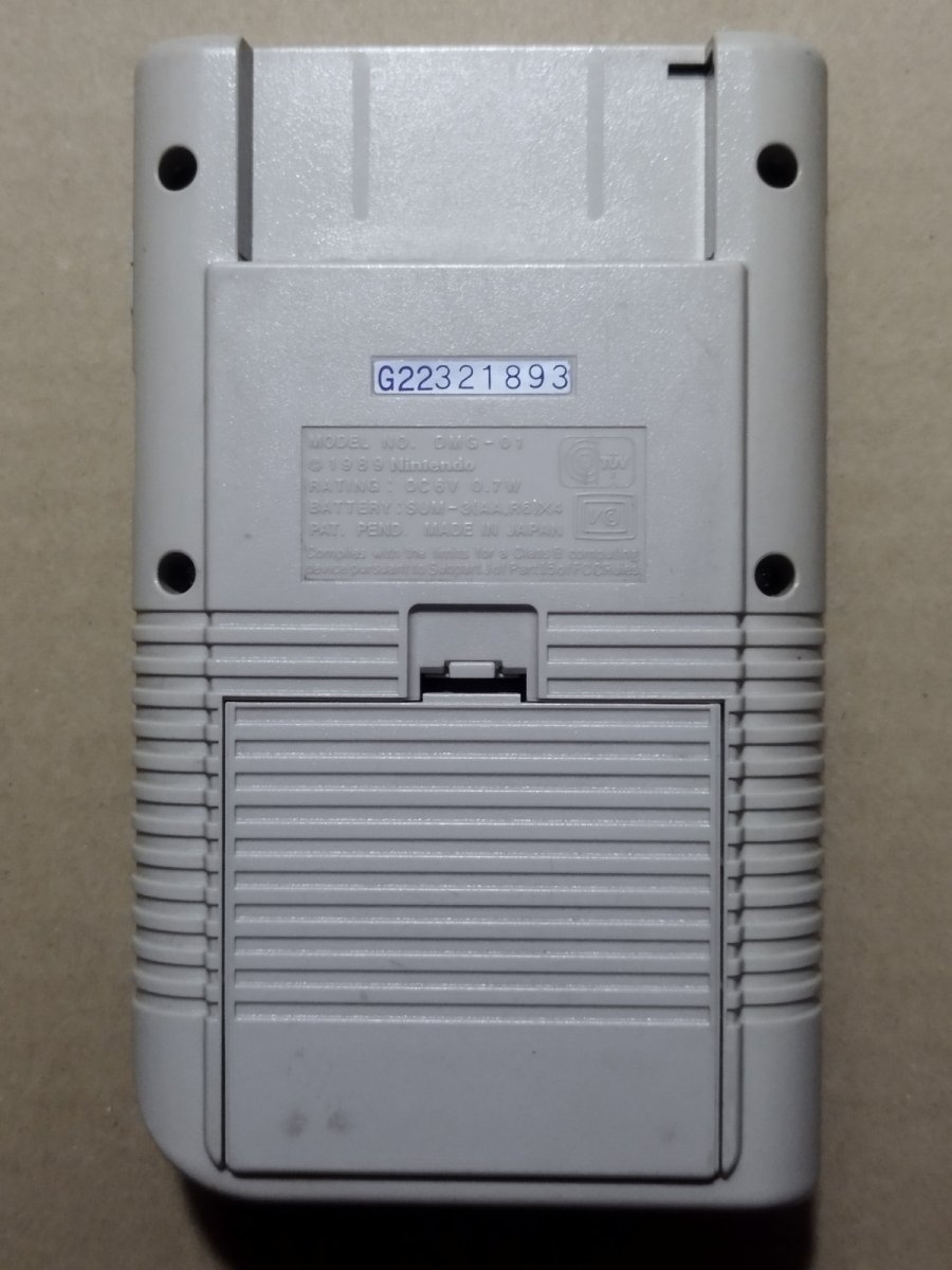 画像2: ゲームボーイ本体　箱説無　GBゲームボーイ【9N6】 (2)