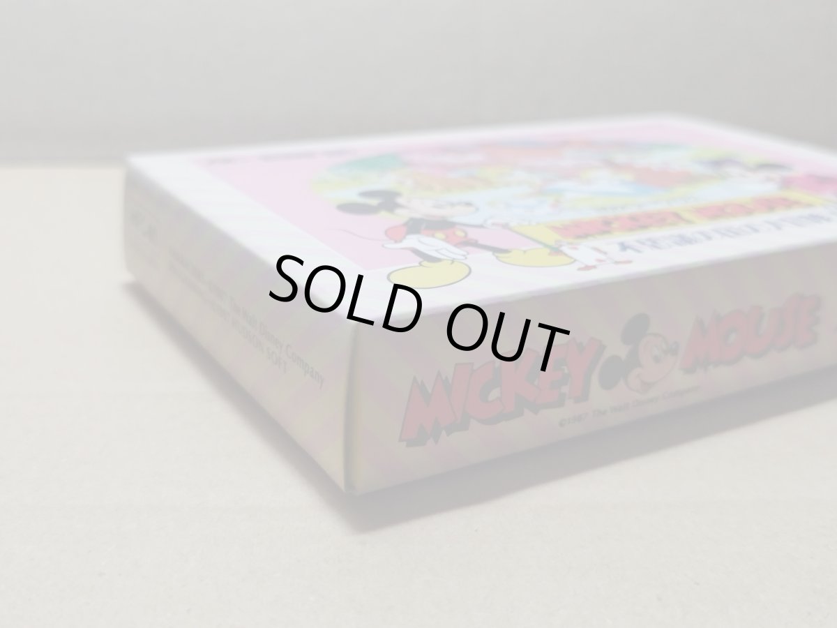 画像16: ミッキーマウス 不思議の国の大冒険　新品未使用　FCファミコン【5h1】 (16)