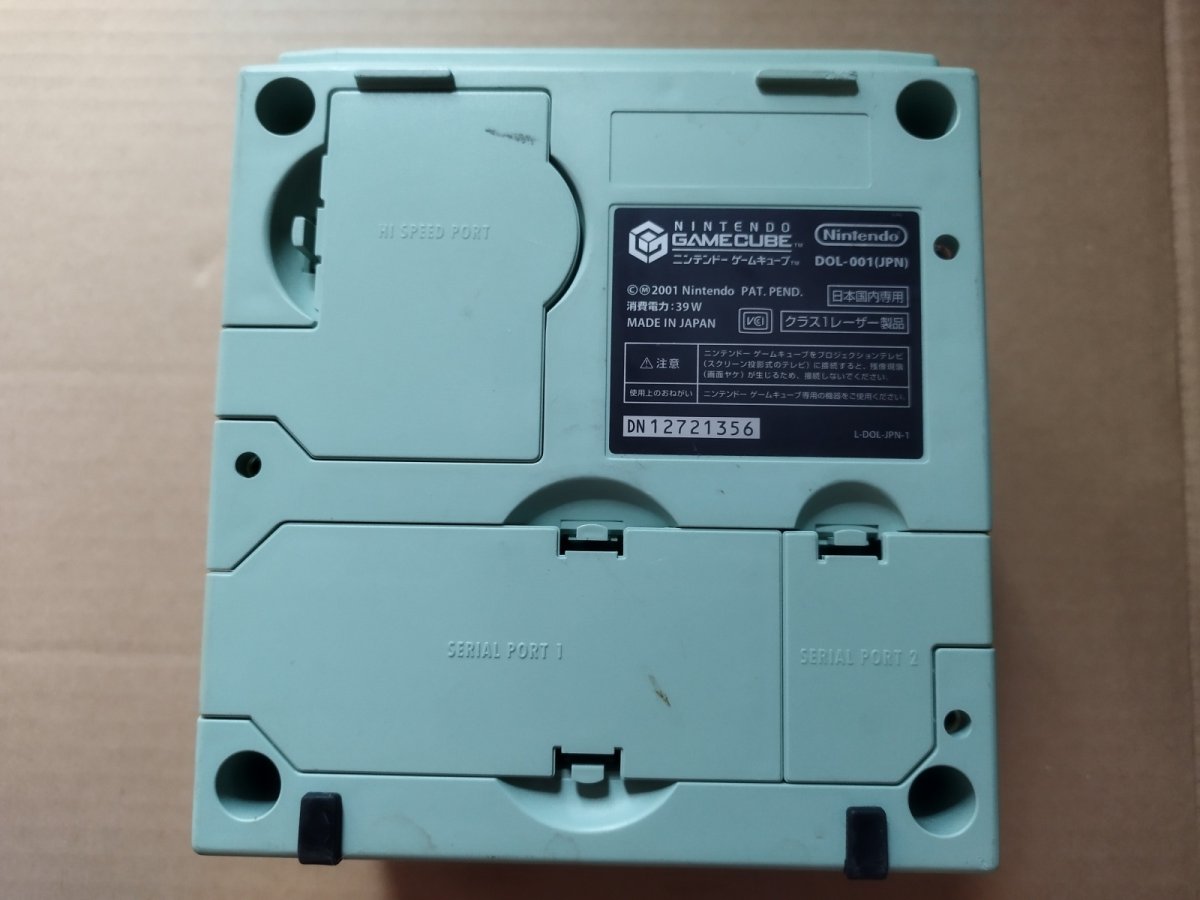 画像6: ゲームキューブ本体　ジャンク　テイルズ オブ シンフォニア シンフォニックグリーン　箱説無　GCゲームキューブ【2f21】 (6)