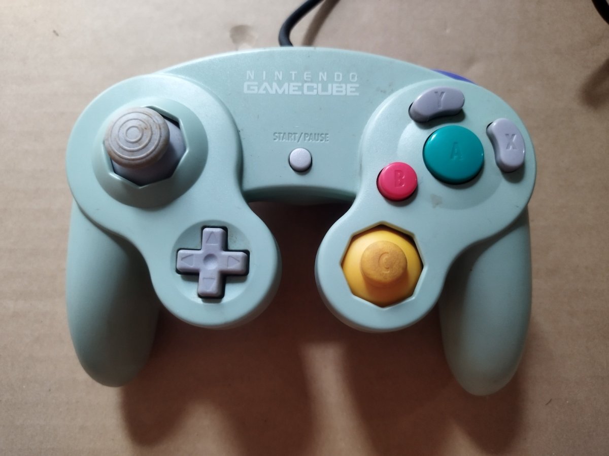 画像7: ゲームキューブ本体　ジャンク　テイルズ オブ シンフォニア シンフォニックグリーン　箱説無　GCゲームキューブ【2f21】 (7)