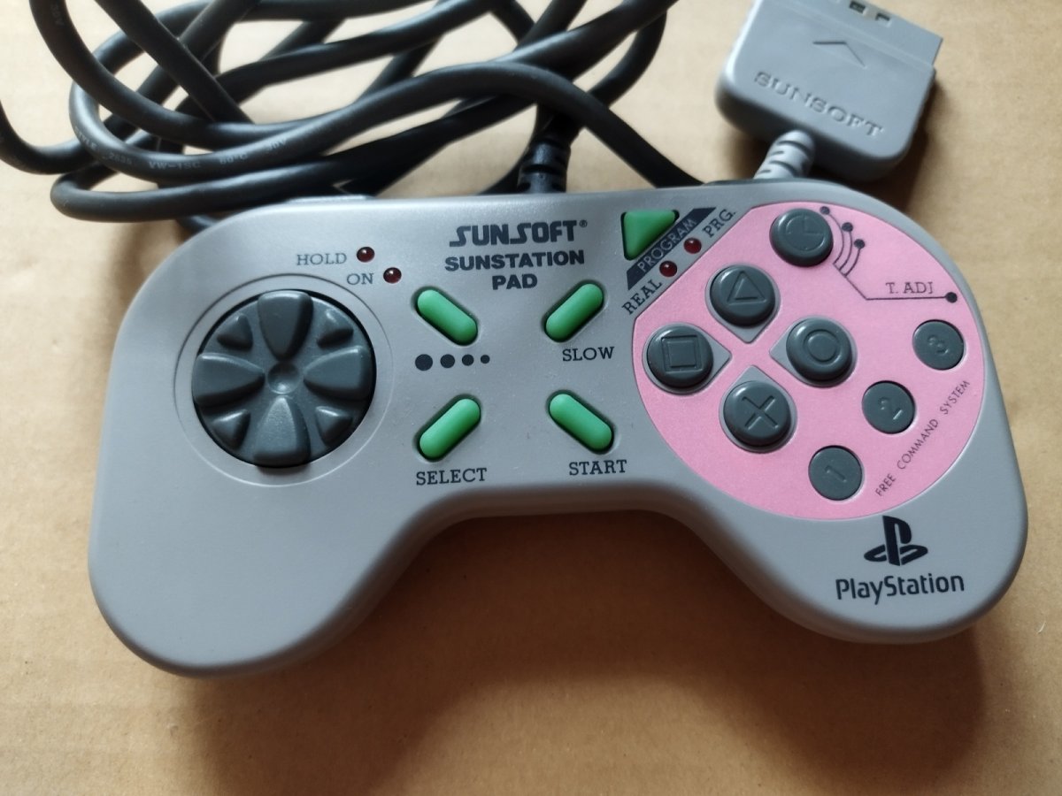 画像7: 【美品評価価】サンステーションパッド　箱説有　PS1プレイステーション【】 (7)