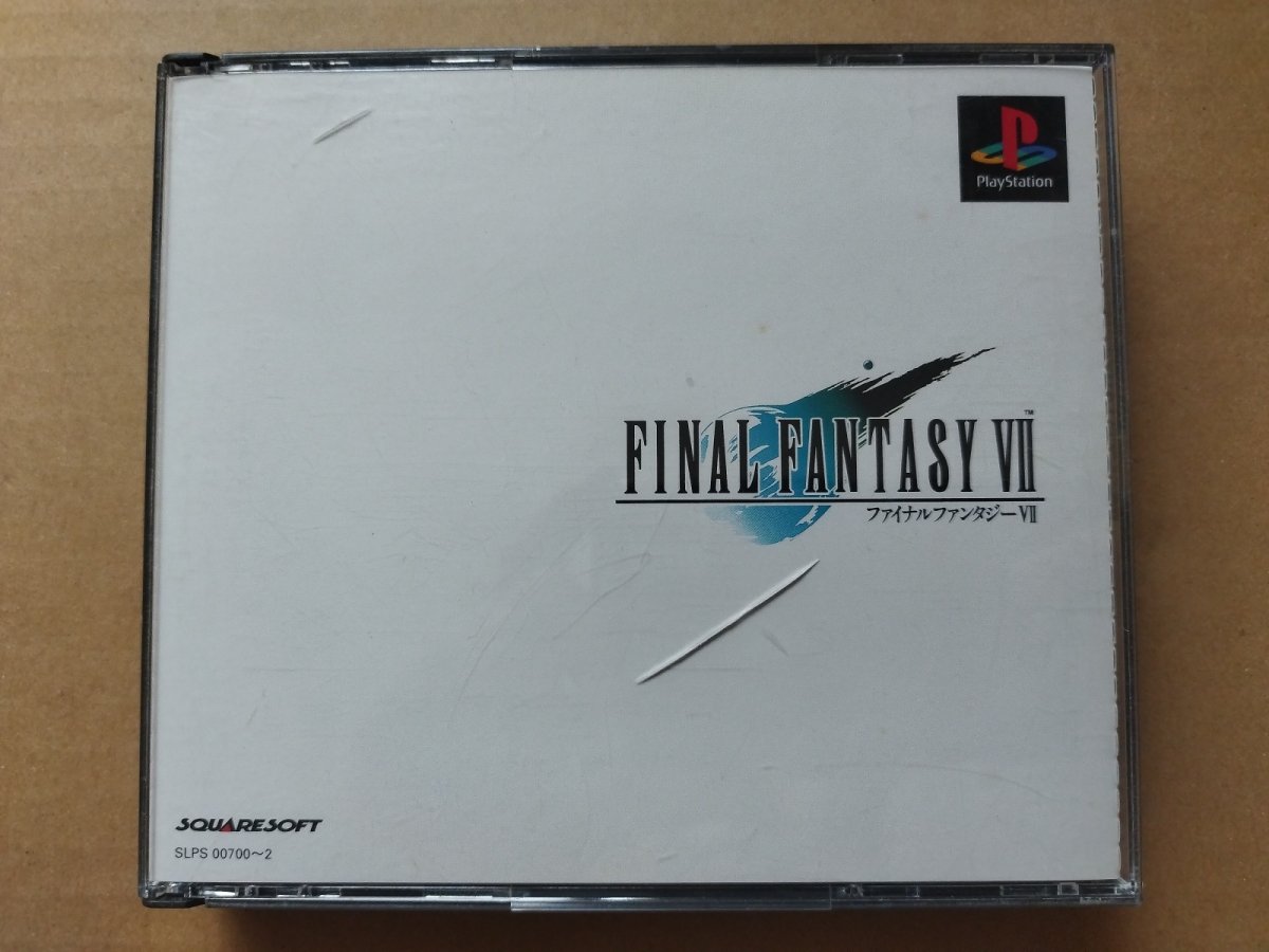 画像1: ファイナルファンタジーVII　箱説有　PS1プレイステーション【9h5】 (1)