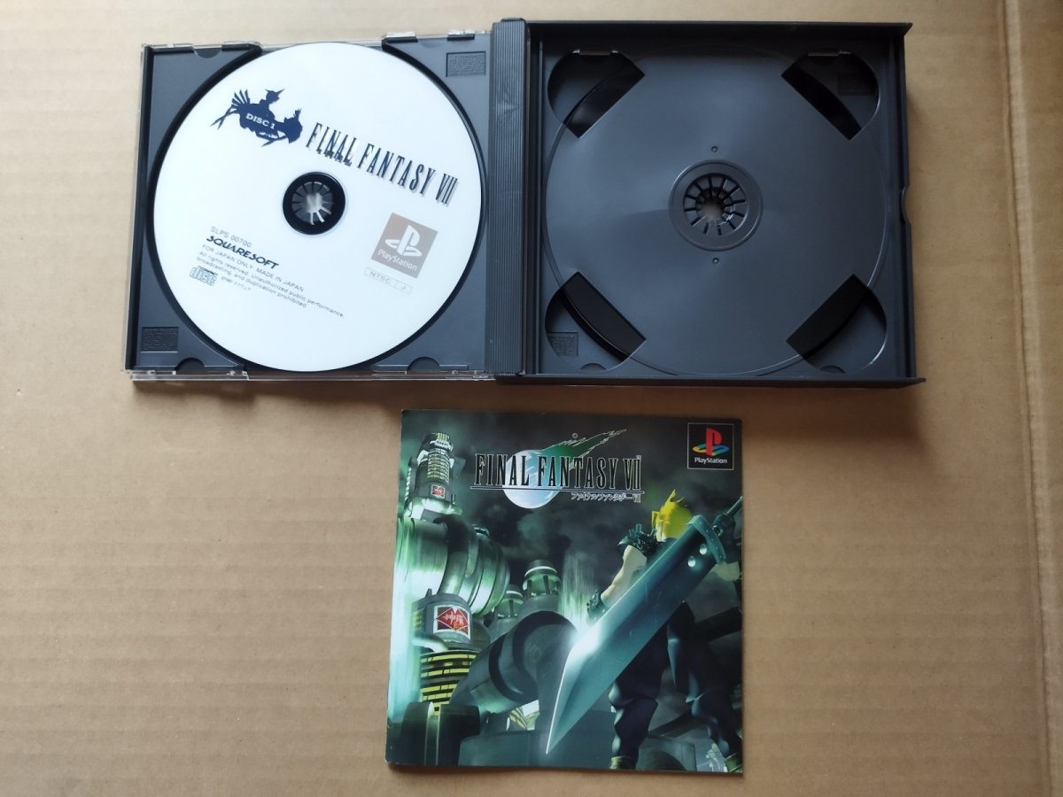 画像2: ファイナルファンタジーVII　箱説有　PS1プレイステーション【9h5】 (2)