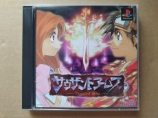 画像1: サウザンドアームズ　帯葉書箱説有　PS1プレイステーション【9h1】 (1)