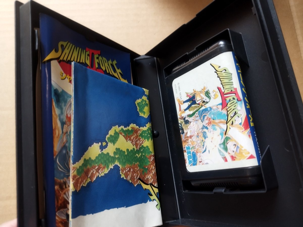 画像4: 【美品評価価格】シャイニングフォースII　古えの封印　葉書地図箱説有　MDメガドライブ【8h4】 (4)