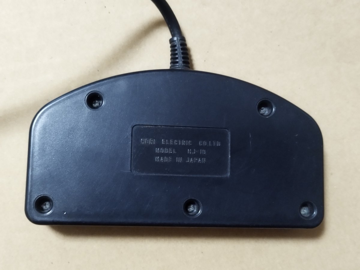 画像2: ホリコマンダーブラック HJ-10 箱説無 FCファミコン【4h7】 (2)