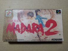 画像1: 【減額品】魍魎戦記マダラ2 箱説有 SFCスーパーファミコン【4N6】 (1)