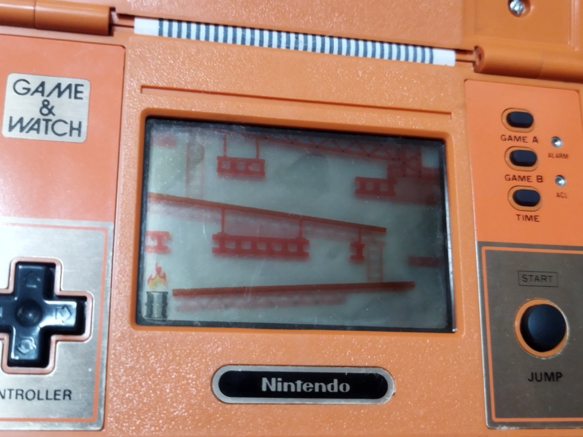 画像5: ドンキーコング　DONKEY　KONG　ジャンク品　2台セット　箱説無　ゲームウォッチ【6h7】  (5)