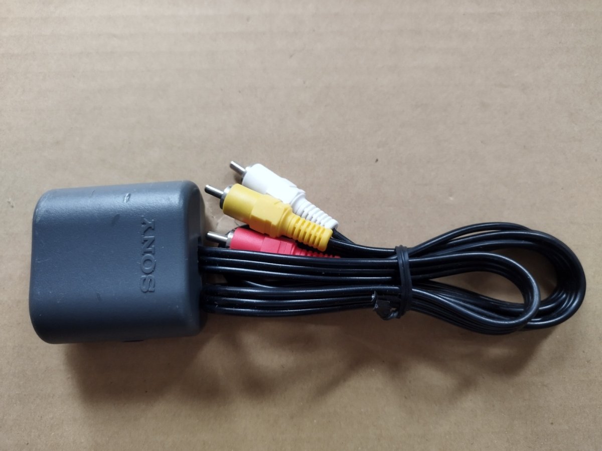 画像1: アナログ映像端子延長ケーブル　箱説無　PS1プレイステーション【4N7】 (1)