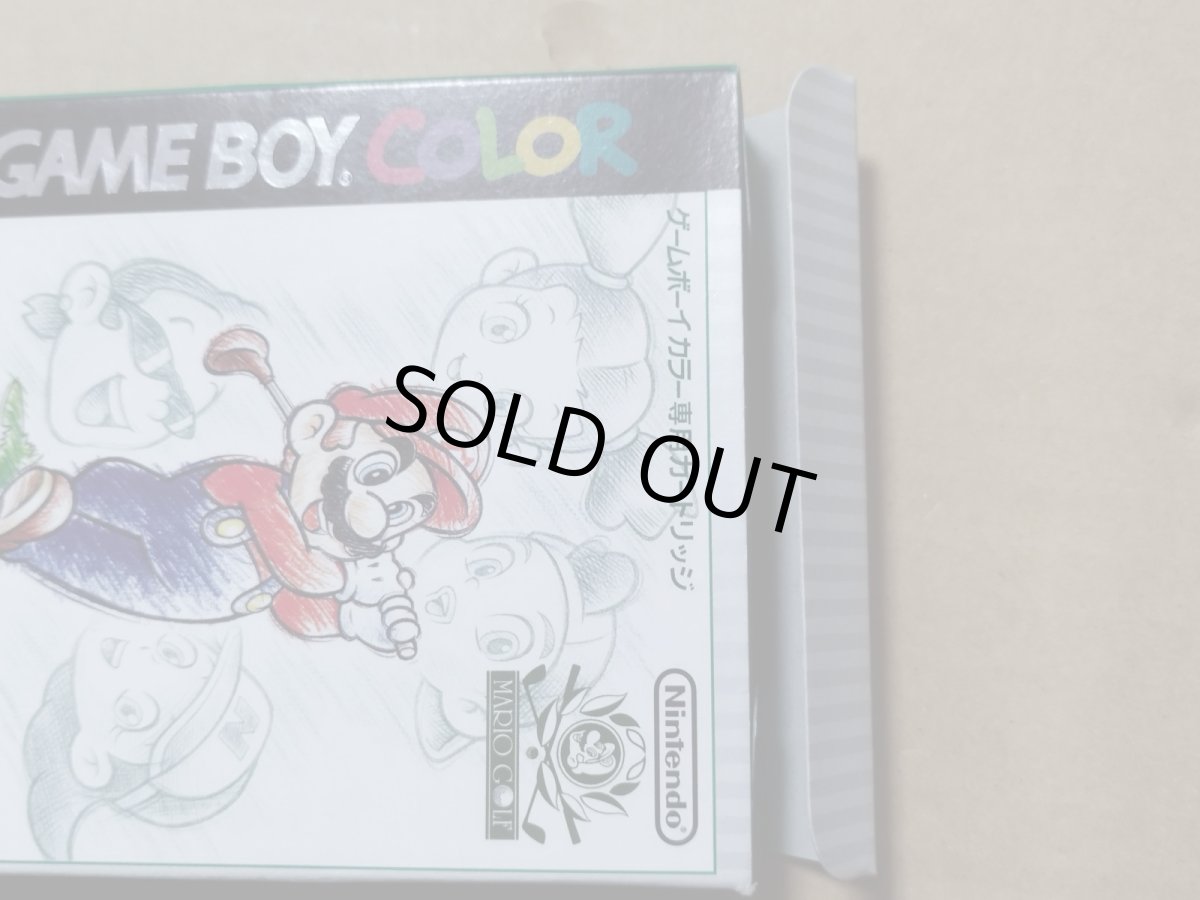 画像7: 【大体美品】マリオオープンゴルフ　葉書チラシ箱説有　GBゲームボーイ【5h5】 (7)