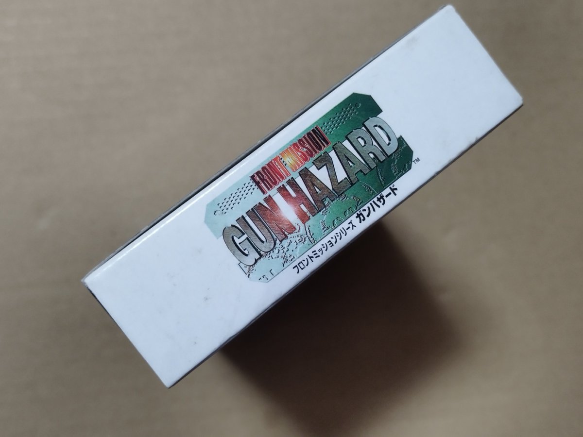 画像6: 【減額品】フロントミッション　ガンハザード　箱説有　SFCスーパーファミコン【6h10】 (6)