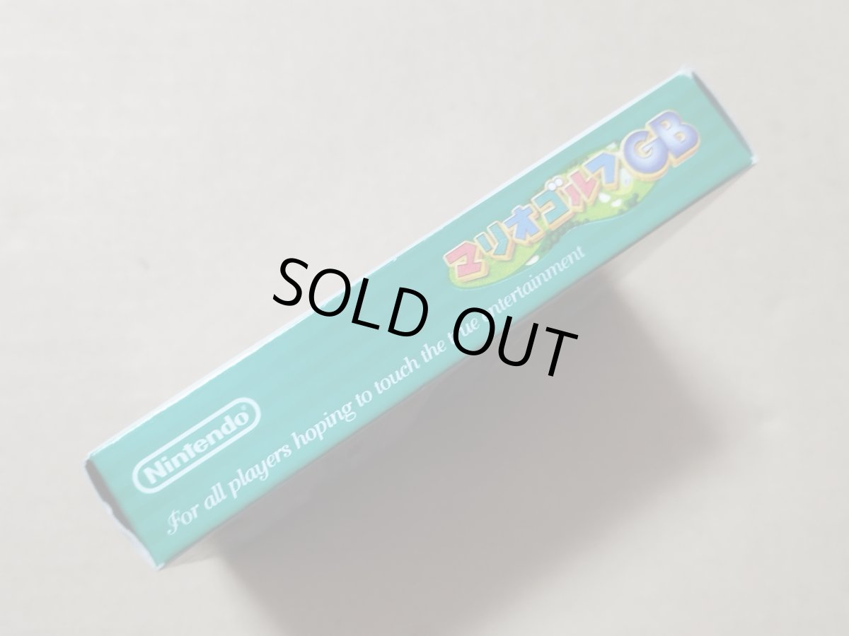 画像3: 【大体美品】マリオオープンゴルフ　葉書チラシ箱説有　GBゲームボーイ【5h5】 (3)