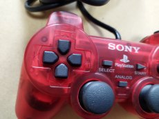 画像2: 【美品】コントラーラー　クリアレッド　箱説有　PS2プレイステーション【6m9】 (2)