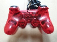 画像4: 【美品】コントラーラー　クリアレッド　箱説有　PS2プレイステーション【6m9】 (4)
