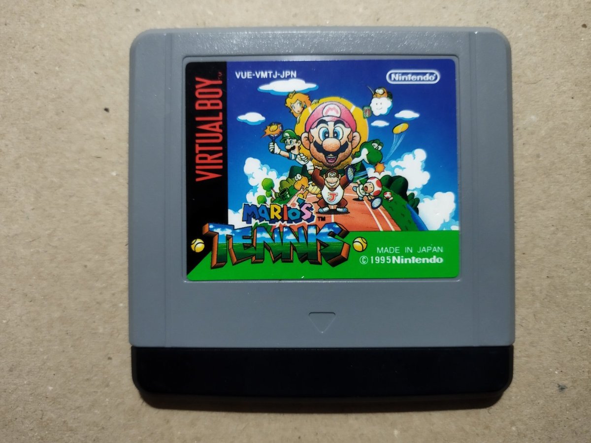 画像1: マリオズテニス　箱説無　VBバーチャルボーイ【11】 (1)