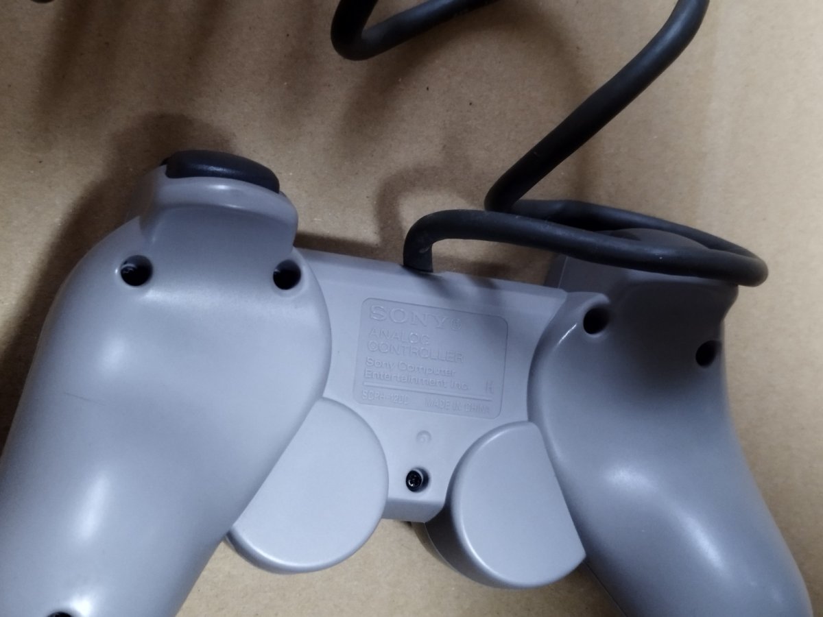 画像6: 【美品評価価格】アナログコントローラー SCPH-1200　箱説有　PS1プレイステーション【8h8】 (6)