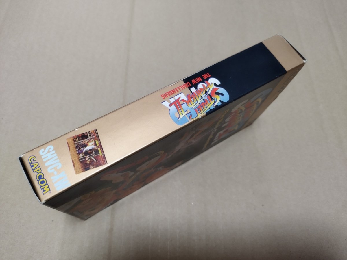 画像8: スーパーストリートファイターII　葉書チラシ箱説有　SFCスーパーファミコン　【7m7】 (8)