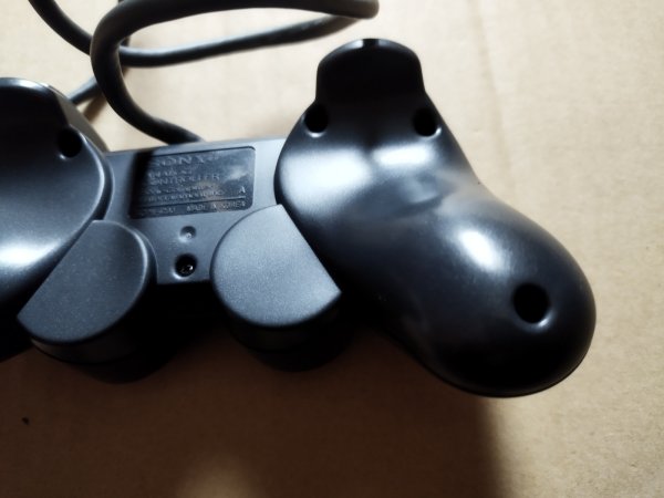 美品評価価格】アナログコントローラー ダイヤモンド・ブラック SCPH
