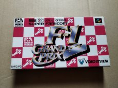 画像1: F1グランプリF-1 GRAND PRIX　箱説有　SFCスーパーファミコン【7m7】 (1)