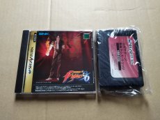 画像4: ザ・キング・オブ・ファイターズ96　拡張RAMカートリッジ付　葉書箱説有　SSセガサターン【9h2】 (4)